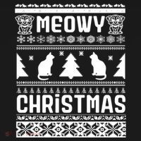 Meowy Cat Ugly Christmas Sweater Bucket Hat thumb 4