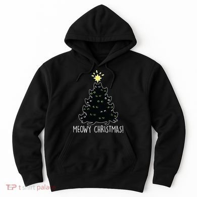 Meowy Christmas Hoodie