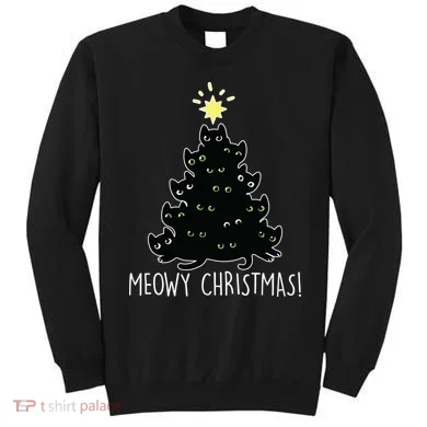 Meowy Christmas Sweatshirt