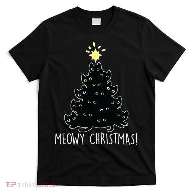 Meowy Christmas T-Shirt