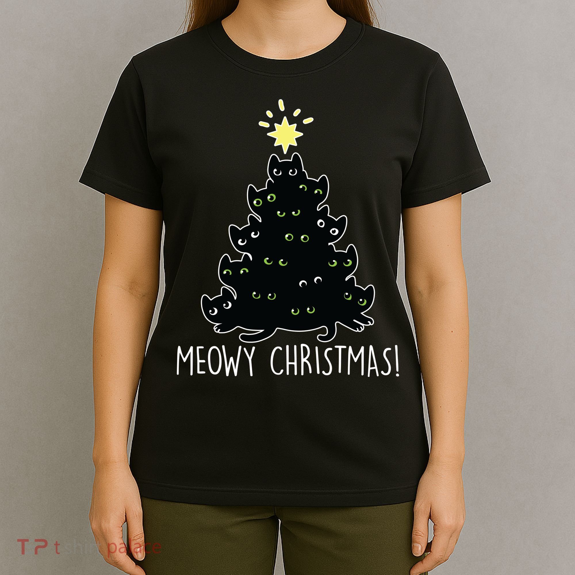 Meowy Christmas T-Shirt