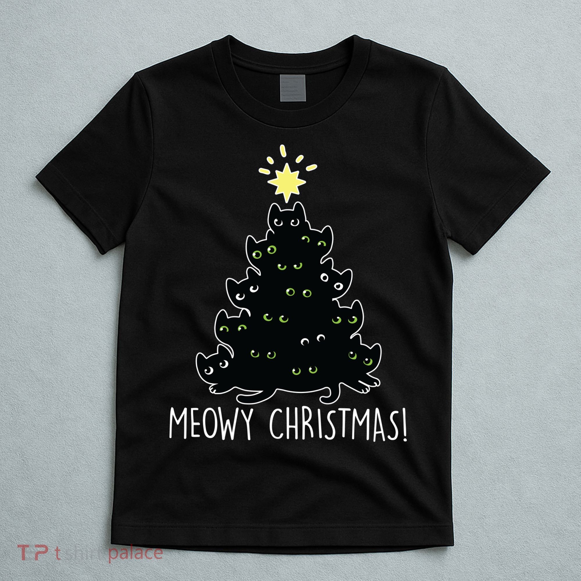 Meowy Christmas T-Shirt