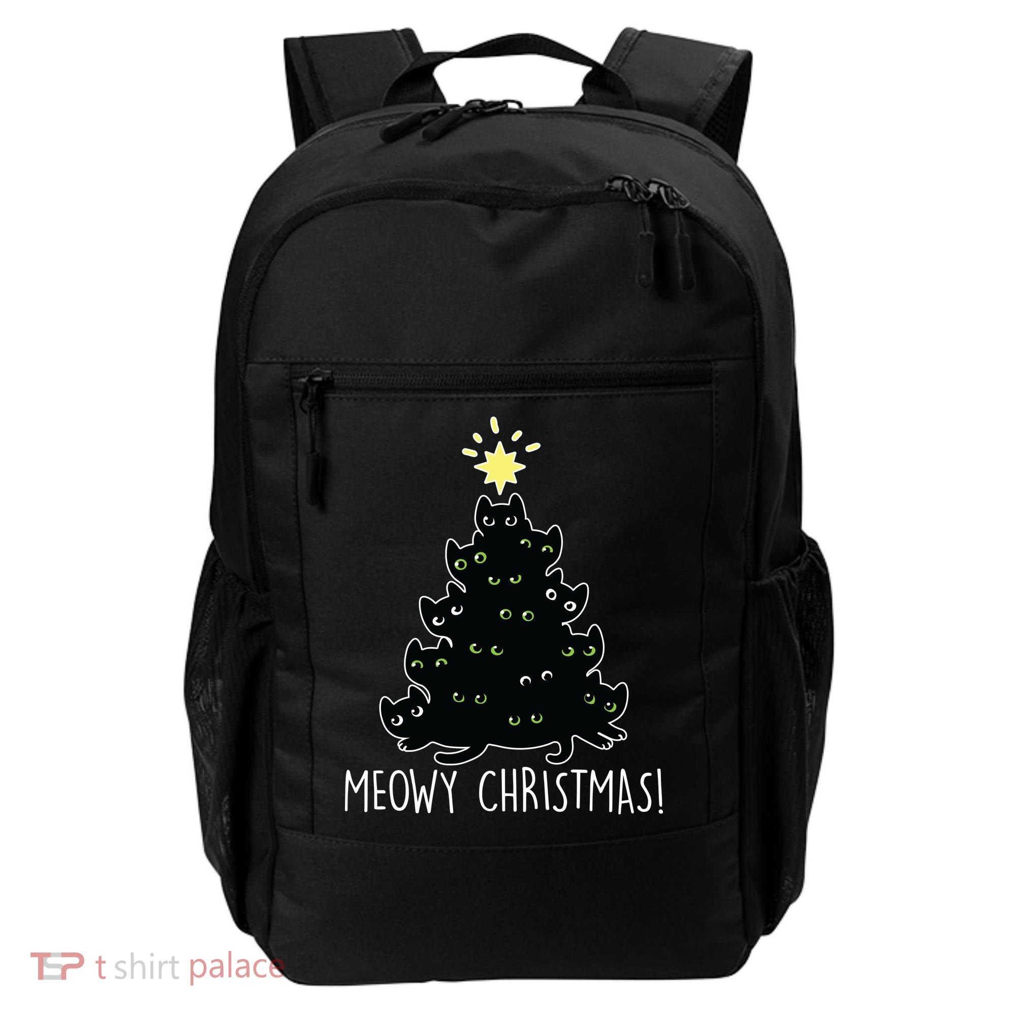 Meowy Christmas Backpack