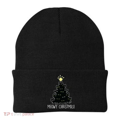 Meowy Christmas Beanie