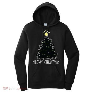 Meowy Christmas Women's Hoodie