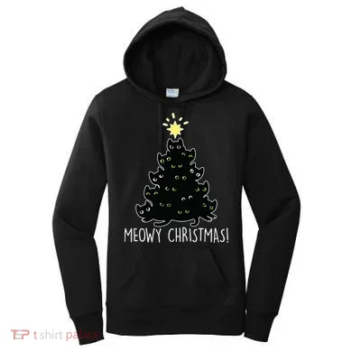 Meowy Christmas Women's Hoodie