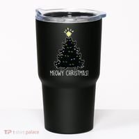 Meowy Christmas Tumbler thumb 0