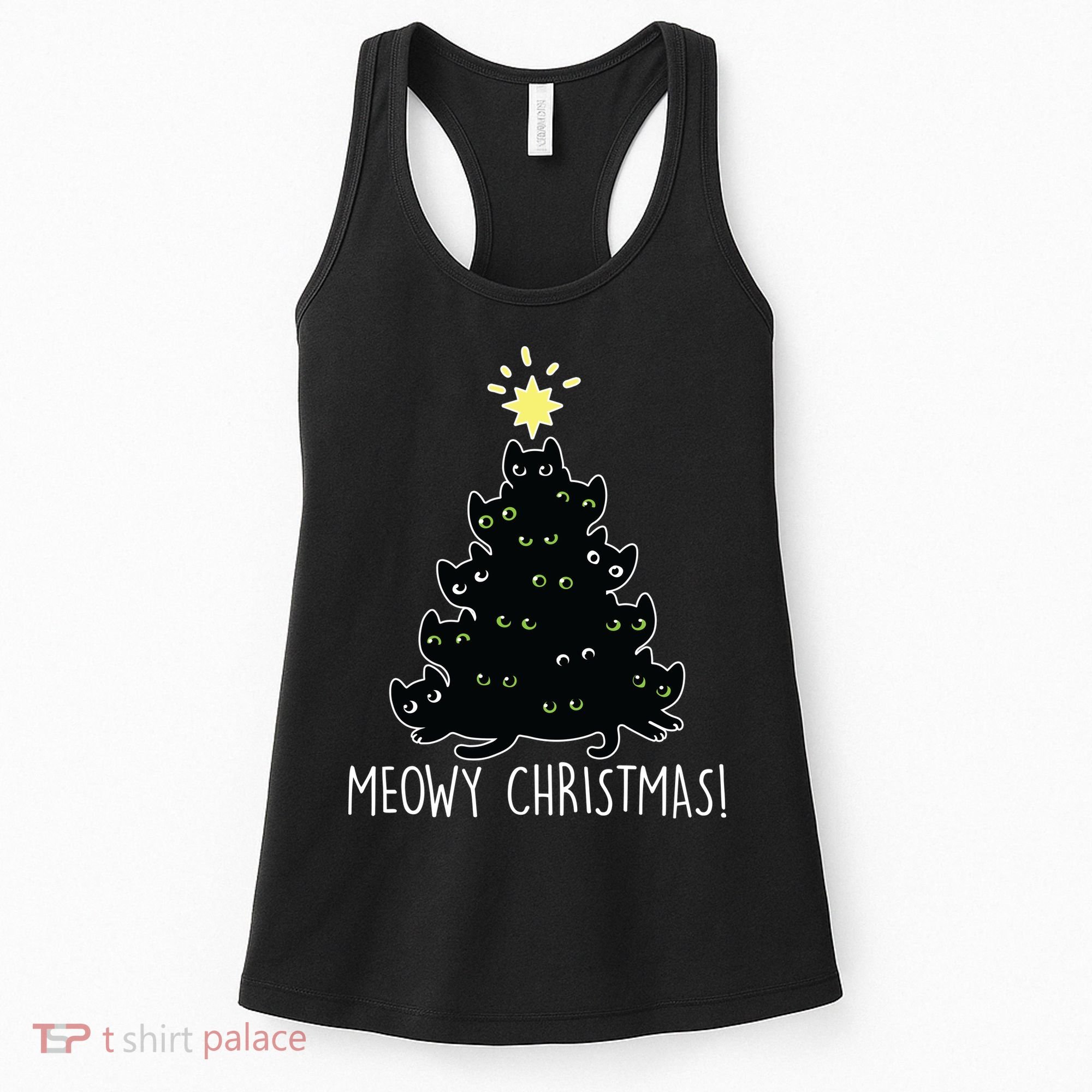 Meowy Christmas Women's Tank Top