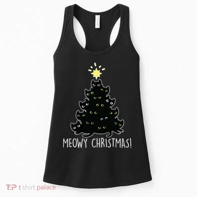 Meowy Christmas Women's Tank Top