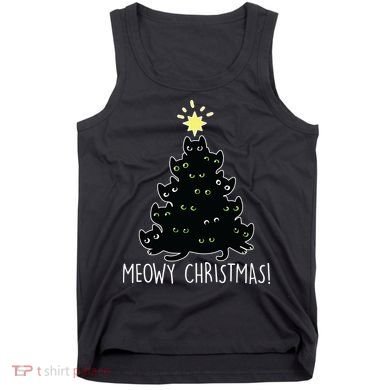 Meowy Christmas Tank Top