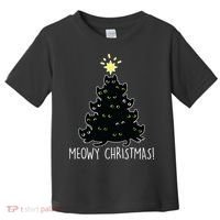 Meowy Christmas Toddler T-Shirt thumb 0