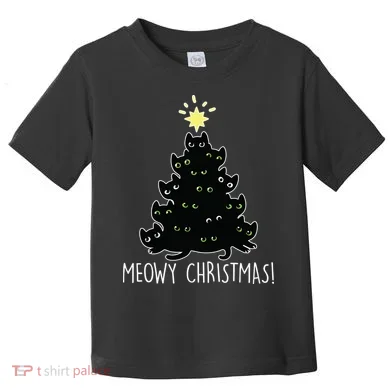 Meowy Christmas Toddler T-Shirt