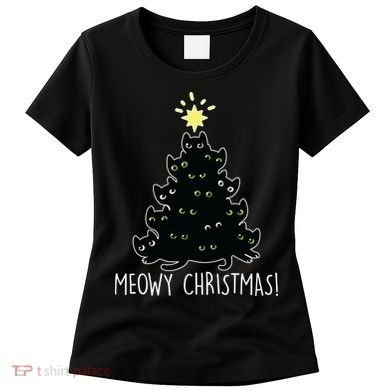Meowy Christmas Women's T-Shirt