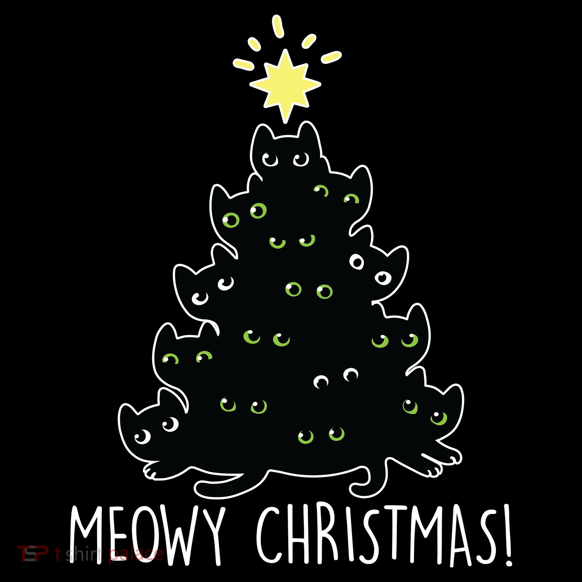 Meowy Christmas Women's T-Shirt