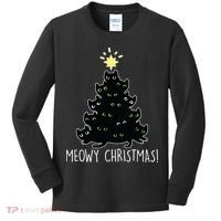 Meowy Christmas Kids Long Sleeve Shirt thumb 0