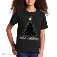 Meowy Christmas Kids T-Shirt thumb 2
