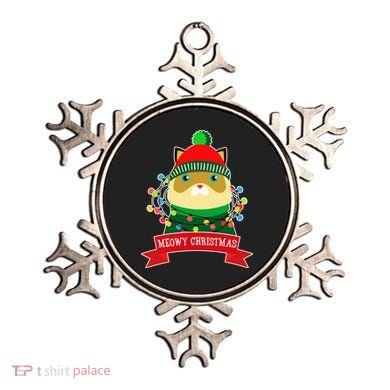 Meowy Christmas Cat Lights Ornament