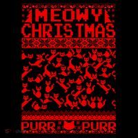 Meowy Christmas Cat Ugly Christmas Sweater Coffee Mug thumb 5