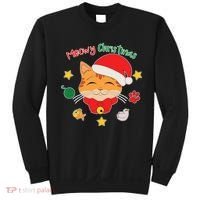 Meowy Christmas Cute Cat Sweatshirt thumb 0