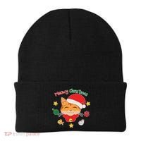 Meowy Christmas Cute Cat Beanie thumb 0