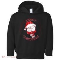 Meowy Christmas Emblem Toddler Hoodie thumb 0