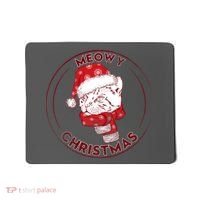 Meowy Christmas Emblem Mousepad thumb 0