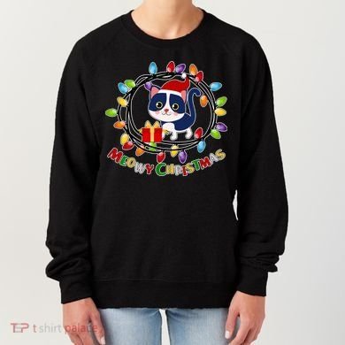 Meowy Christmas Kitty Women's Sweatshirt