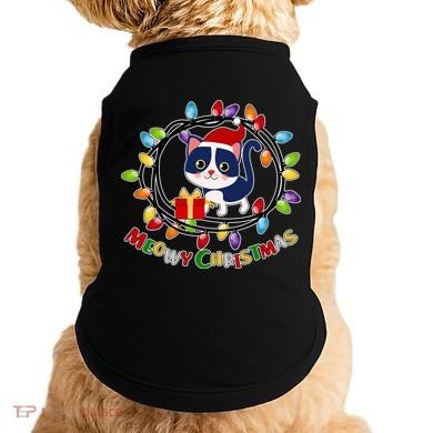 Meowy Christmas Kitty Doggie Tank