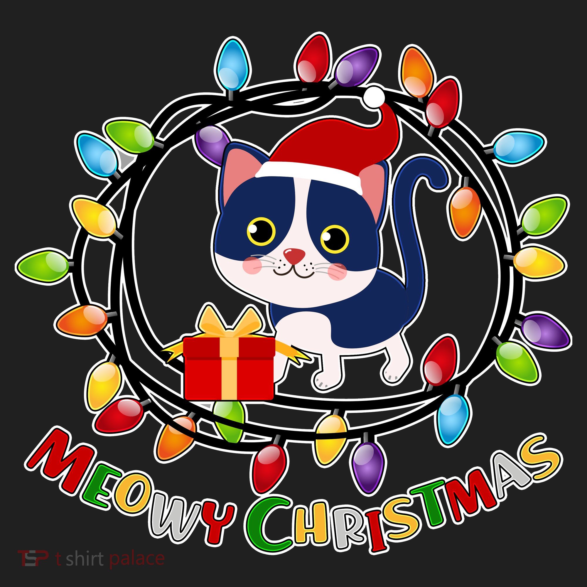 Meowy Christmas Kitty Beanie