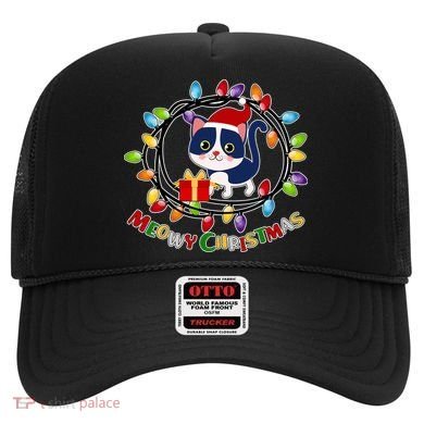 Meowy Christmas Kitty Hat