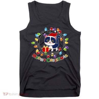 Meowy Christmas Kitty Tank Top