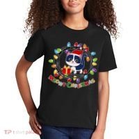 Meowy Christmas Kitty Kids T-Shirt thumb 2