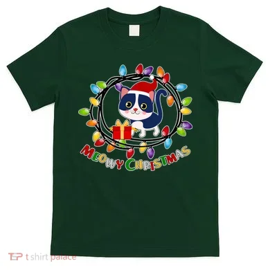 Meowy Christmas Kitty T-Shirt
