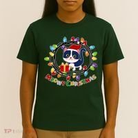 Meowy Christmas Kitty T-Shirt thumb 4