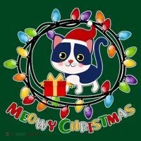 Meowy Christmas Kitty Pajama Set thumb 2