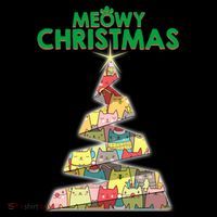 Meowy Christmas Tree For Cat Lovers Coffee Mug thumb 5
