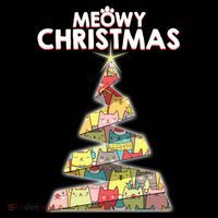 Meowy Christmas Tree For Cat Lovers Tank Top thumb 6