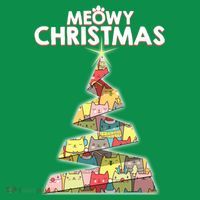 Meowy Christmas Tree For Cat Lovers Baby Bodysuit thumb 2