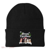 Meowy Christmas Winter Cats Beanie thumb 0