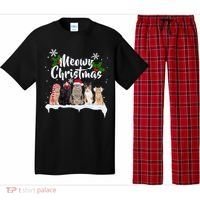 Meowy Christmas Winter Cats Pajama Set thumb 0