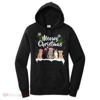 Meowy Christmas Winter Cats Women's Hoodie thumb 0