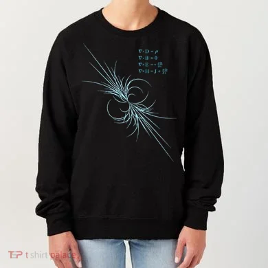 Maxwell Equation Physics Study Science Lover Physicist Women's Sweatshirt