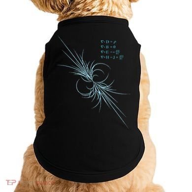 Maxwell Equation Physics Study Science Lover Physicist Doggie Tank