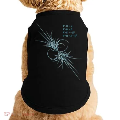 Maxwell Equation Physics Study Science Lover Physicist Doggie Tank