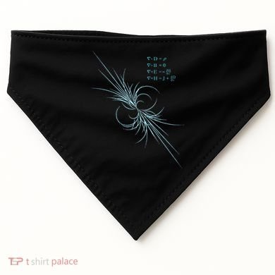 Maxwell Equation Physics Study Science Lover Physicist USA-Made Doggie Bandana