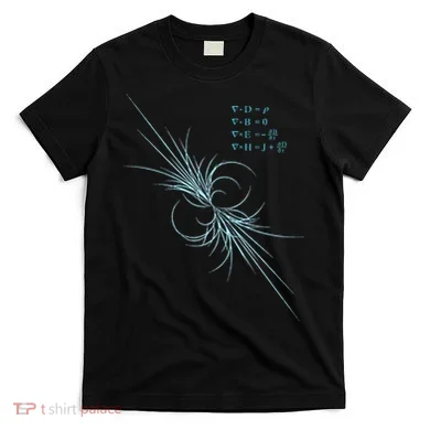 Maxwell Equation Physics Study Science Lover Physicist T-Shirt
