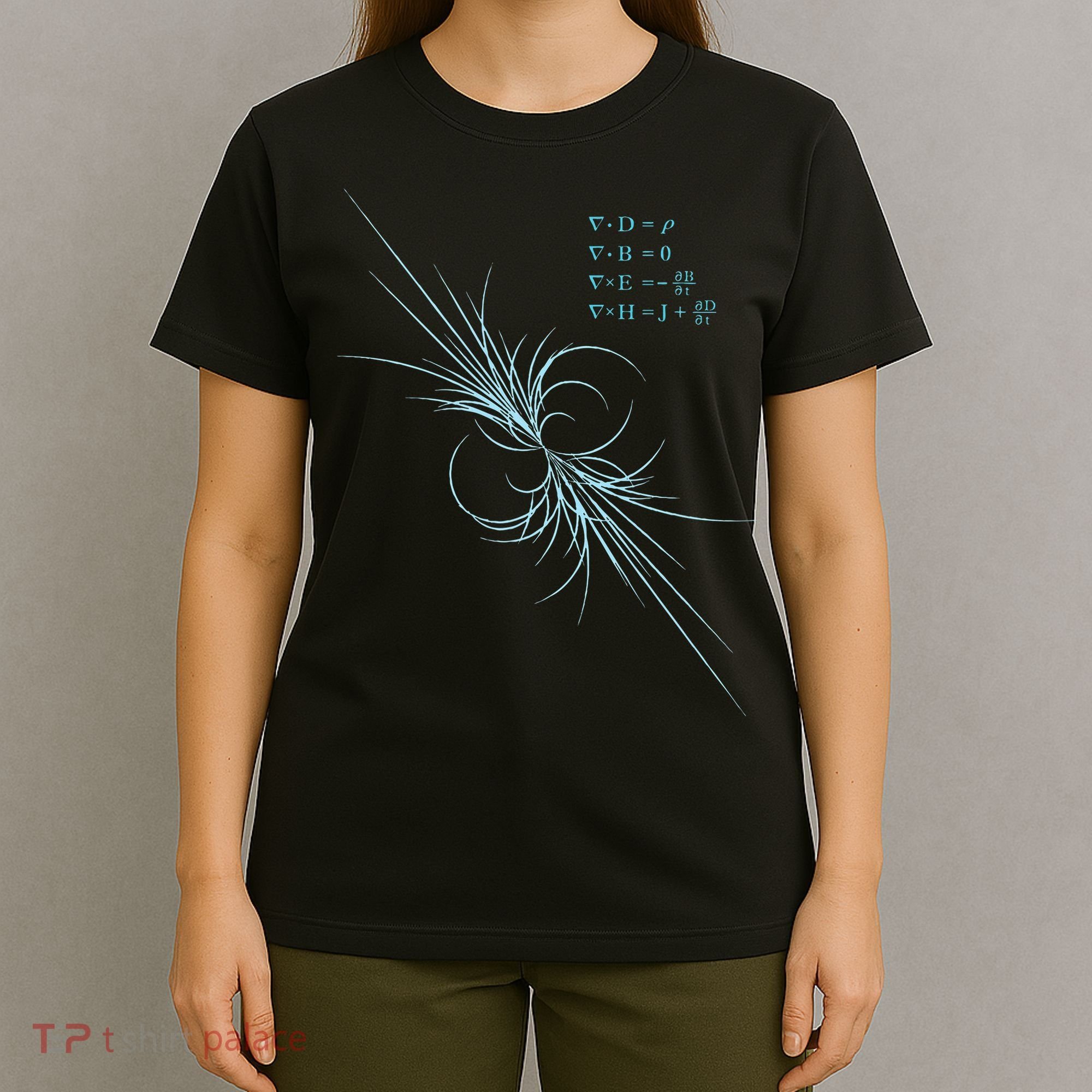 Maxwell Equation Physics Study Science Lover Physicist T-Shirt