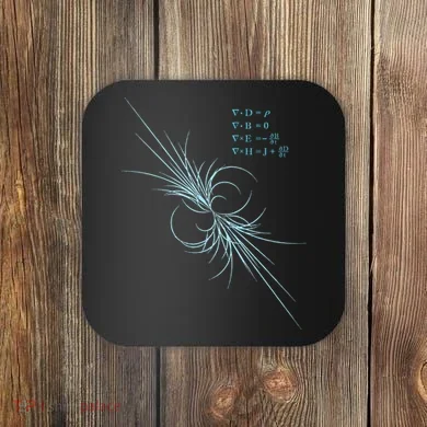 Maxwell Equation Physics Study Science Lover Physicist Coaster