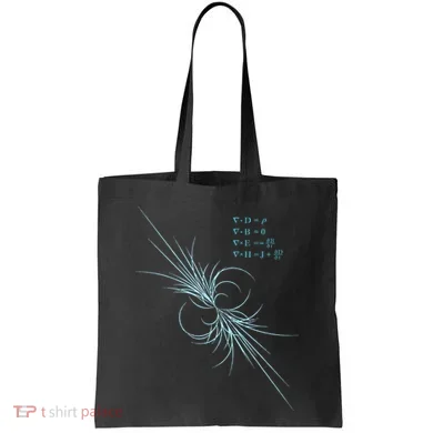 Maxwell Equation Physics Study Science Lover Physicist Tote Bag