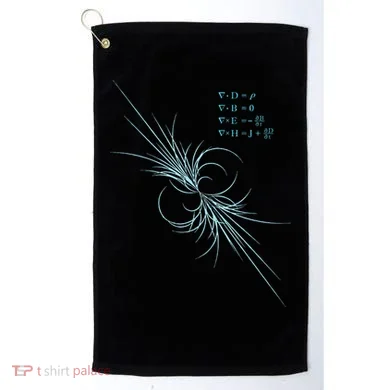 Maxwell Equation Physics Study Science Lover Physicist Golf Towel